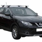 Nissan Qashqai 07/14 - 11/2022 Yakima Clip on Thru Roof Racks (pr) (S17/K841)