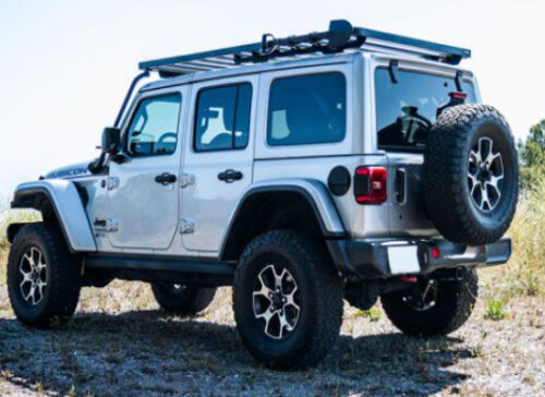 Jeep Wrangler JL 4 Door 2018on Slimline II Roof Rack (2368 x 1425mm) (KRJW022T) - Image 4