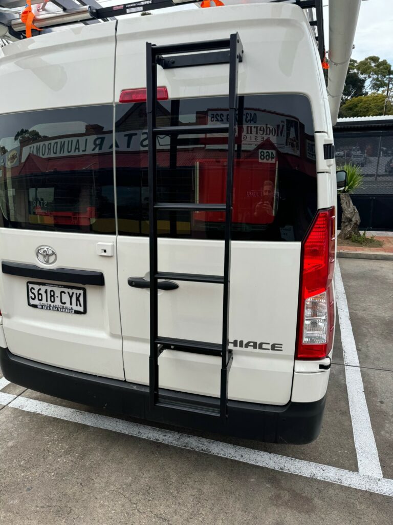 Nomad Rear Ladder Front Runner LADD019 Universal Medium (6 steps 1780mm) Rear Door Ladder ...