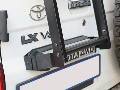 Front Runner Toyota Landcruiser 76 Series Troop Carrier Barn Door Ladder (LATL005) - Image 5