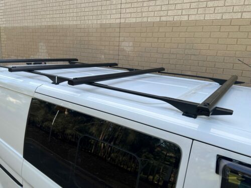 Ford Transit Custom Gen 1 02/14 – Current LWB 4 bar Trademax Crossbars (4bar) - Roof Rack World