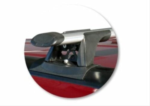 Honda CR-V Dec 2001 - Jan 2007 Pro Rack Silver Thru Bar Roof Racks (pr) (S16Y/K452) - Image 2