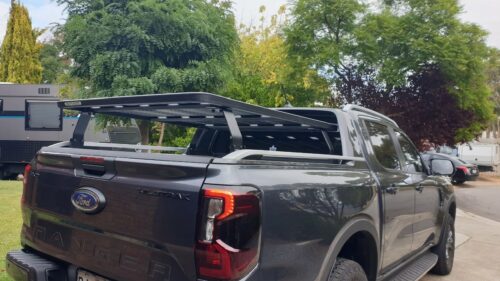 Ford Ranger Wildtrak Next Gen 2022on Shutter Pioneer 6 Platform (1500x1240mm), 255mm legs (62100/LASS038) - Image 2