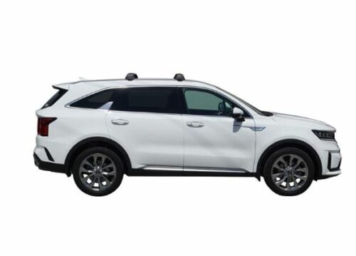 Kia Sorento Gen 4 Aug2020on (flush rails) Yakima Silver Flush Bars (2) (S25Y/K1184) - Image 3