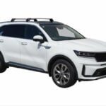 Kia Sorento Gen 4 Aug2020 onwards Yakima Silver Flush Bars (2) (S25Y/K1184)