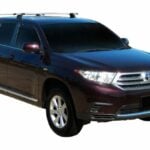 Toyota Kluger Gen2 08/2007-02/2014 (fits to pockets) Yakima Thru Roof Racks (pr) (S17Y/K453)
