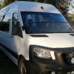 Mercedes Sprinter Black 300mm (wide cab) Windscreen Stone Protector (wide cab)