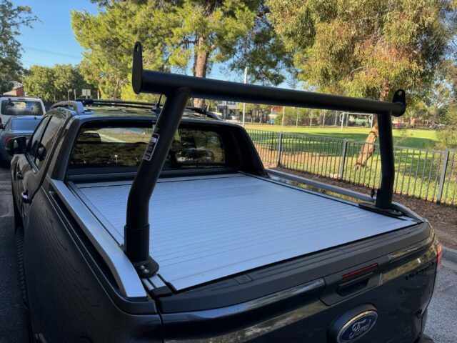 Ford Ranger Wildtrak 2022on Next Gen Rear Roller Shutter Trade Rack ...