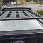 Ford Ranger Wildtrak Next Gen 2022on Shutter Pioneer 6 Platform (1500x1240mm), 255mm legs (62100/LASS038)