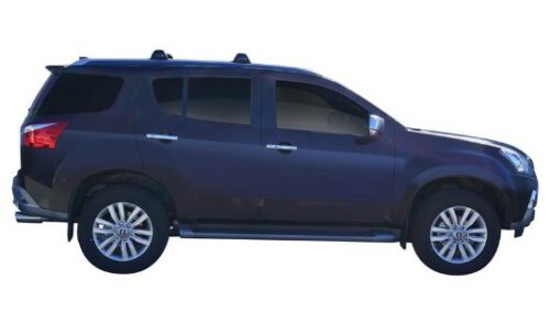 Isuzu MU-X LS-T 4dr SUV With Roof Rails 2013-July 2021 Yakima FlushBar Silver (2) (S25Y/K710) - Image 3