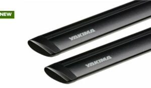 Subaru XV (with raised rails) 2012on Yakima JetStream FX Flush Bar Black - Roof Rack World
