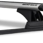 Nissan Navara D20-D22 4dr Ute Dual Cab 03/97-06/15 Rhino-Rack Vortex 2 Bar Roof Rack (JB0829)
