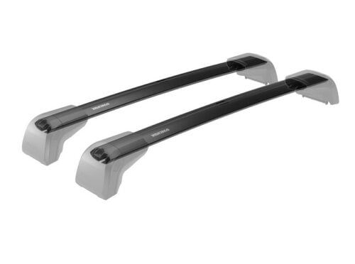 VW Tiguan (with raised rails) 2016on Yakima JetStream FX Flush Bar Black (2) (9813702/9813701/9813074) - Image 4