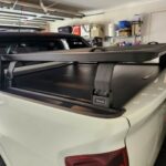 Nissan Navara Rear Shutter Pioneer 6 Platform (1300x1240mm) 155mm high legs (62109/LASS028/RTV108)