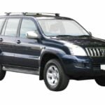 Toyota Prado 120 Series 2003-2009 Yakima Thru Roof Racks (pr) (S16Y/K331)