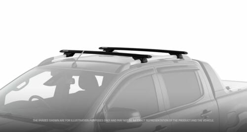 Rhino Rack RXB1VA118, (RX100 with 2 x Vortex 1180mm black cross bars) - Image 2