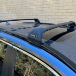 Toyota Rav4 (with factory rails) 05/19on Yakima Flush Black Bars (pr) (S25YB/K1143)