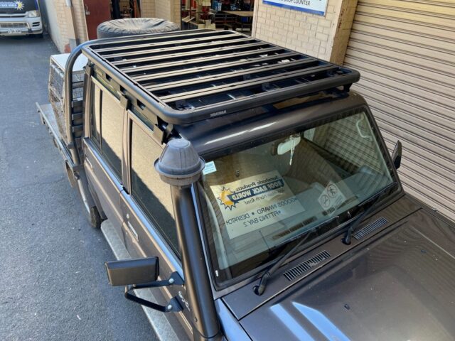 Toyota Landcruiser 79 Series Dual Cab Yakima New LockNLoad RuggedLine ...