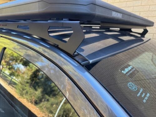Volkswagen Amarok (with roof rails) May 2023on  Dual Cab Yakima RuggedLine Platform (1530x1240mm) (9820337/9812176) - Image 4