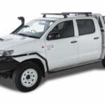 Toyota Hilux 4dr Ute Dual Cab 04/05-09/15 Rhino-Rack Heavy Duty Track Mount Roof Racks (pr) (JA6233)