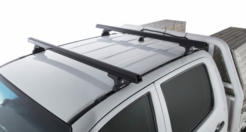 Toyota Hilux 4dr Ute Dual Cab 04/05-09/15 Rhino-Rack Heavy Duty Track Mount Roof Racks (pr) (JA6233) - Image 3