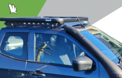 Isuzu Dmax Extra Cab 2020 – on Wedgetail Adventure Rack 1100mmx1300mm (WT-IDMAXXCAB-1113) - Image 3