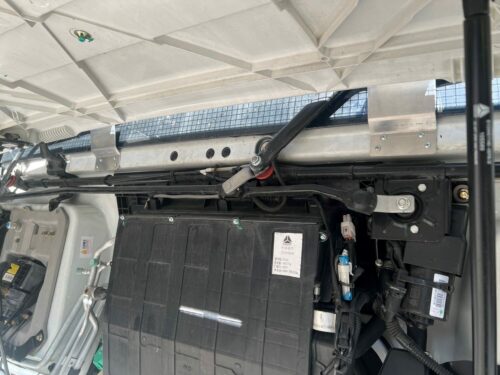 SinoTruck Sitrak 2022on Black Windscreen Stone Protector - Image 6
