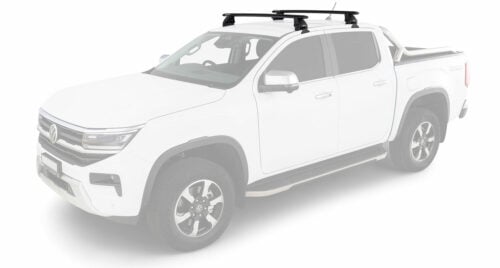 VW Amarok May2023on Dual Cab Rhino Rack Vortex 2500 Roof Rack (2) (JC-01533) - Image 2