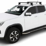VW Amarok May2023on Dual Cab Rhino Rack Vortex 2500 Roof Rack (2) (JC-01533)