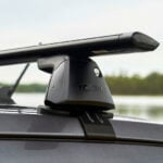 Ford Ranger/Raptor 2012-2022 Dual Cab Jetstream Thru Black Roof bars (2) (9813004/9813502/9813124)
