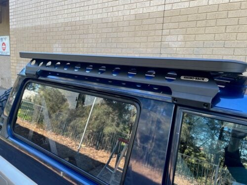 Nissan Patrol GQ SWB Rhino Pioneer Platform with Backbone - Roof Rack World