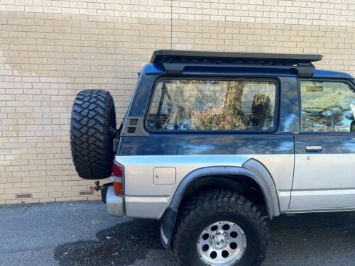 Nissan Patrol GQ SWB Rhino Pioneer Platform with Backbone - Roof Rack World