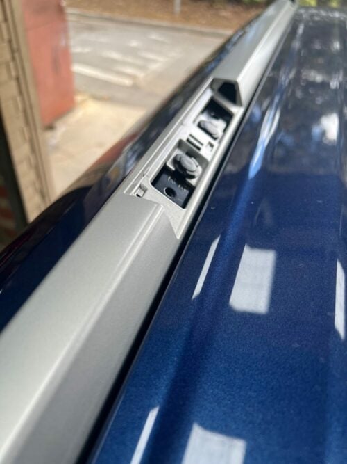 Nissan Xtrail 2023 on (with flush rails) Thule Wingbar Black Evo Roof Racks - Roof Rack World