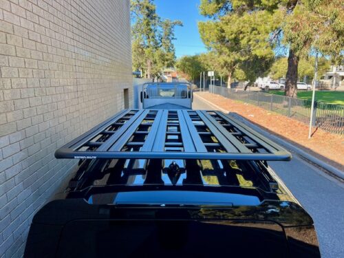 Land Rover Defender 110 2020on with factory tracks Backbone Pioneer 6 Platform (1900mmx1240mm) (JC-01693) - Image 12