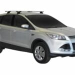 Ford Kuga 2013-2020 (no rails) Yakima Silver Thru Bar Roof Racks (2) (S17Y/K701)