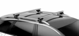 Ford Everest Next Gen 2022on (with raised rails) Thule Smart Rack (2 bars) (730404) - Image 2