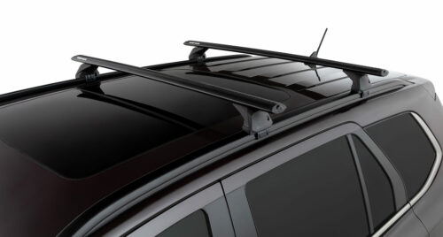 Ford Everest Next Gen July 2022on (with flush rails) RX200 Black Bars(pr) (JC-01947) - Image 3