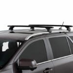 Ford Everest Next Gen July 2022on with raised rails RX200 Black Bars(pr) (JC-01946)