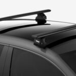 Nissan Navara Dual Cab D40 (ST/ST-X) 11/05 to 06/15 Thule Evo Roof Racks Black (710500/711420/K145160)