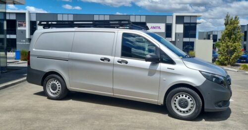 Mercedes Vito Crew Van 2004- On Wedgetail Trade Rack (2750x1450mm) - Image 4