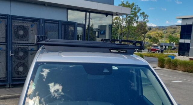 Trade Rack System Vehicle Rack Mercedes Vito Crew Van 2004- On Wedgetail Trade Rack (2700x1450mm ...