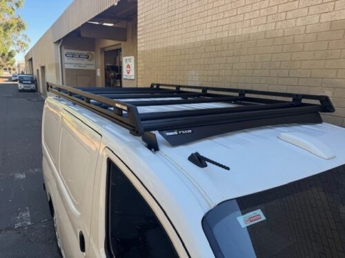 Toyota Hiace LWB 2019 - On Wedgetail Trade Rack (3000x1600mm) (with rear roller) - Image 11