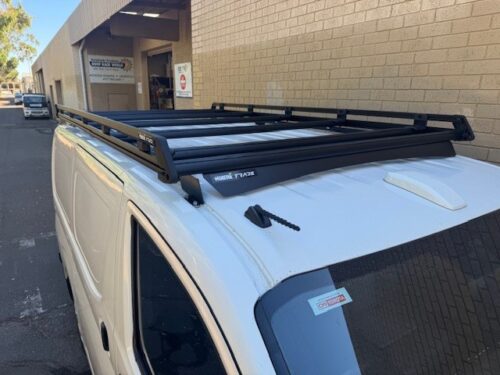 Toyota Hiace LWB 2019 - On Wedgetail Trade Rack (3000x1600mm) (with rear roller) - Image 2