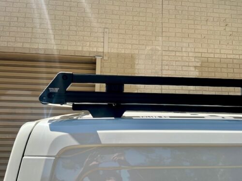 Toyota Hiace SLWB 2019 - On Wedgetail Trade Rack (3000x1600mm) (with rear roller) - Image 12