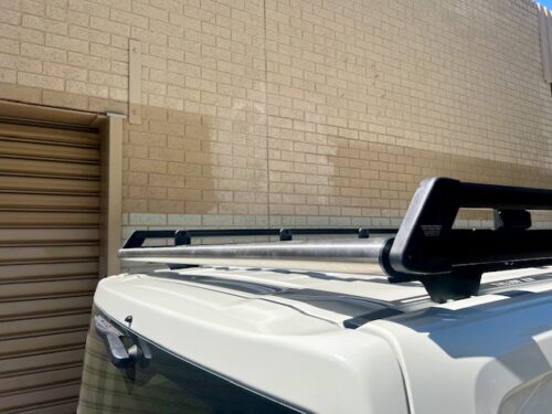 Toyota Hiace SLWB 2019 - On Wedgetail Trade Rack (3000x1600mm) (with rear roller) - Image 13