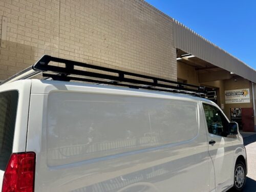 Toyota Hiace SLWB 2019 - On Wedgetail Trade Rack (3000x1600mm) (with rear roller) - Image 14