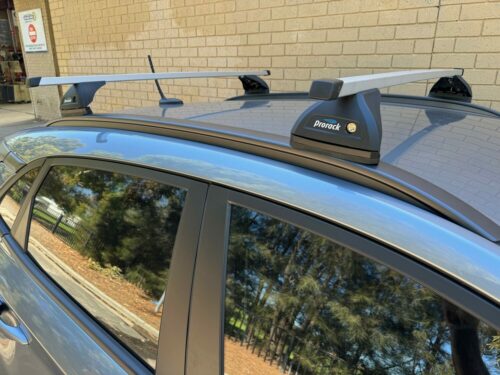 Hyundai Kona Hatch 2017-June 2023 (with pockets in rails) Pro Rack P Bars (P16/K892) - Image 7