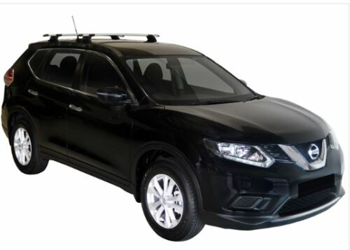 Nissan X-Trail T32 2014 – 2022 Naked Roof Yakima Silver Through Bars (pr) (S16Y/K785) - Image 5