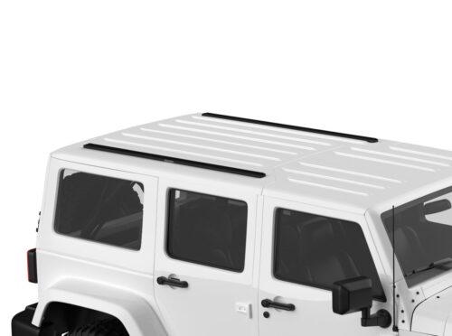 Jeep Wrangler JL 4 door 2018 - Yakima RuggedLine Flat Trim HD Roof Racks (2) - Image 5