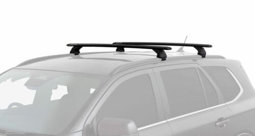 Mitsubishi Pajero Sport 2015 on with flush rails Rhino Rack RX200 Black Bars(pr) (JC-02000) - Image 3